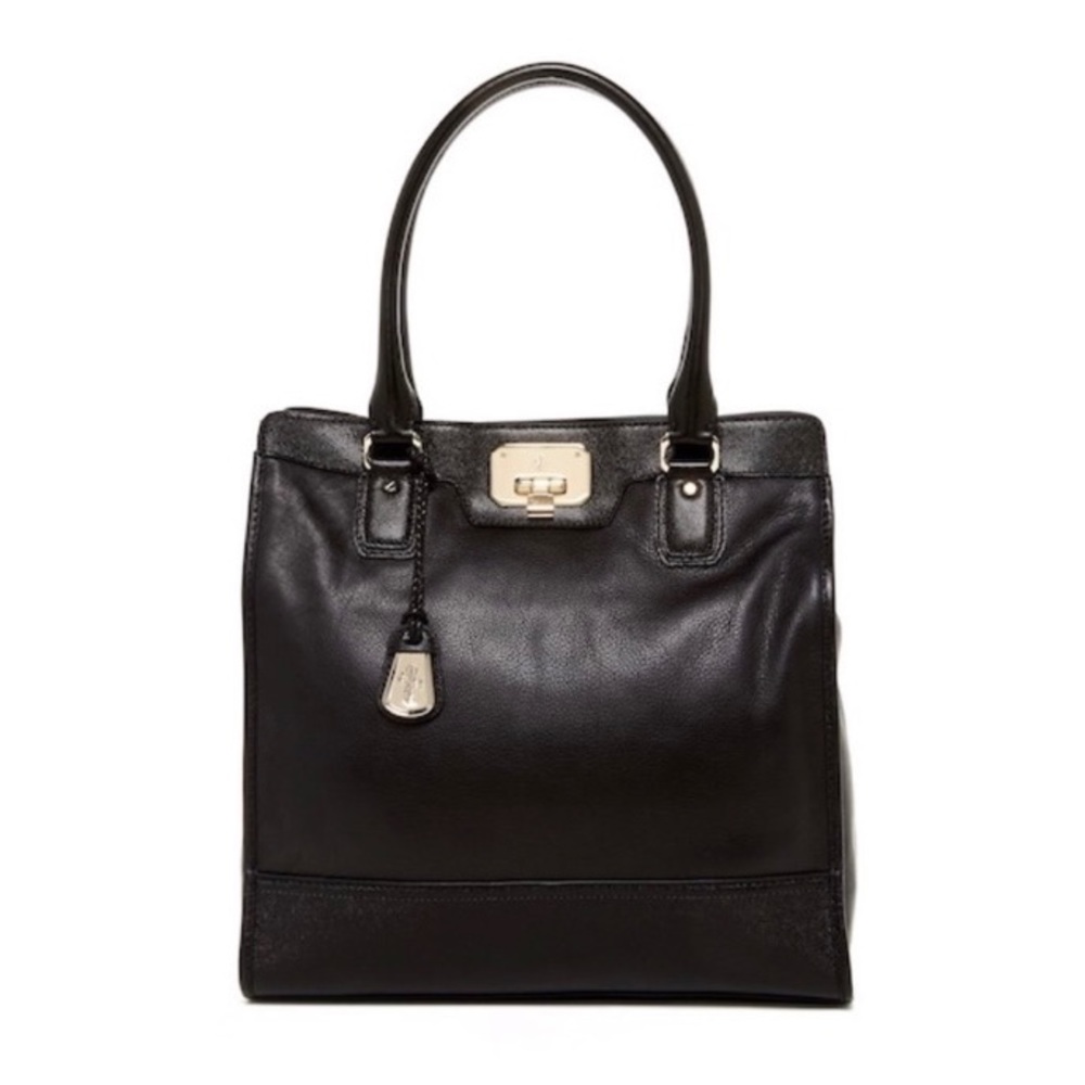 COLE HAAN Vintage Valise II Kendra Tote Black